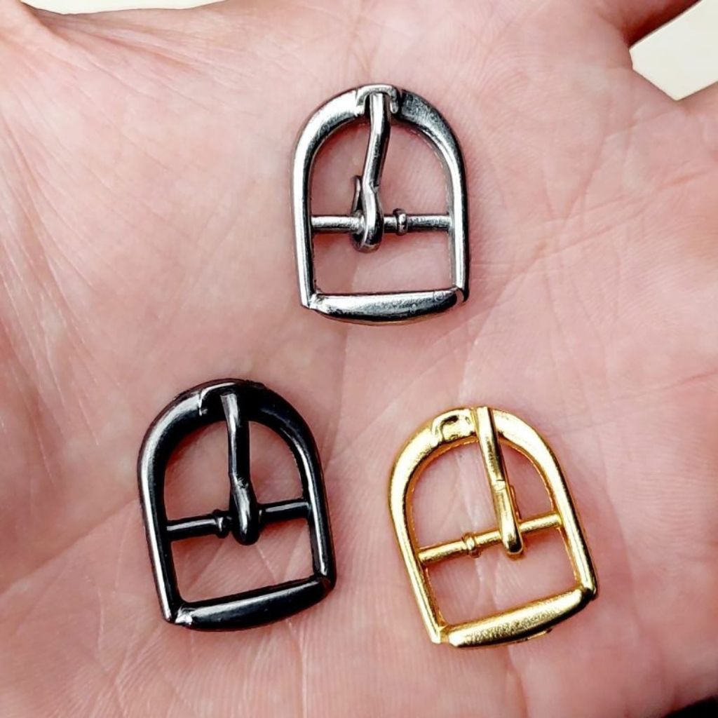 Aksesoris  gesper sandal sepatu wanita gesper (1,8cm) gesper tusuk  gesper kait gesper sandal sepatu