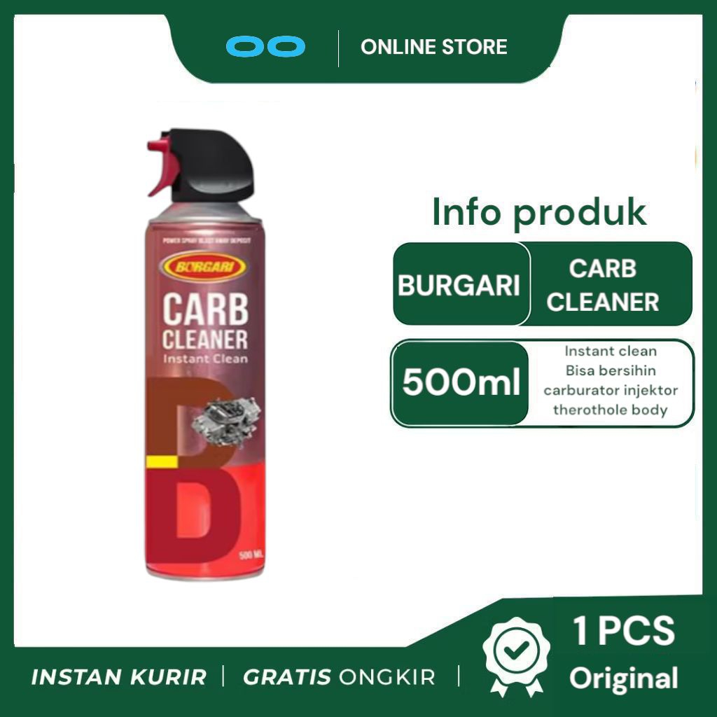 BURGARI CARB CLEANER 500ML BURGARI Karbu KLINER