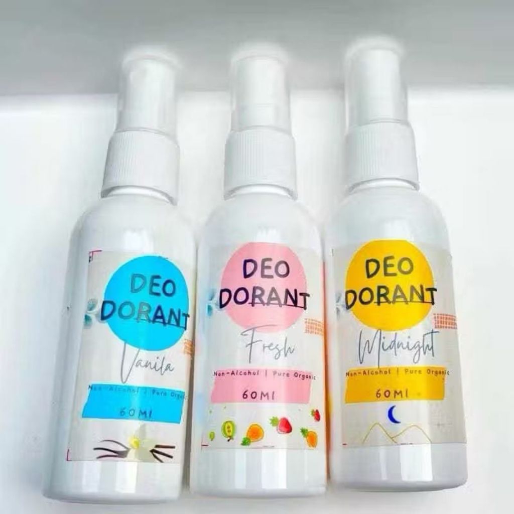 BPOM Deodorant Spray Tawas 60ml | Deodorant Original Spray | Deodoran Spray