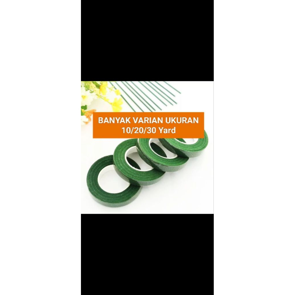 

Floral tape tangkai bunga;selotip buat tangkai bunga