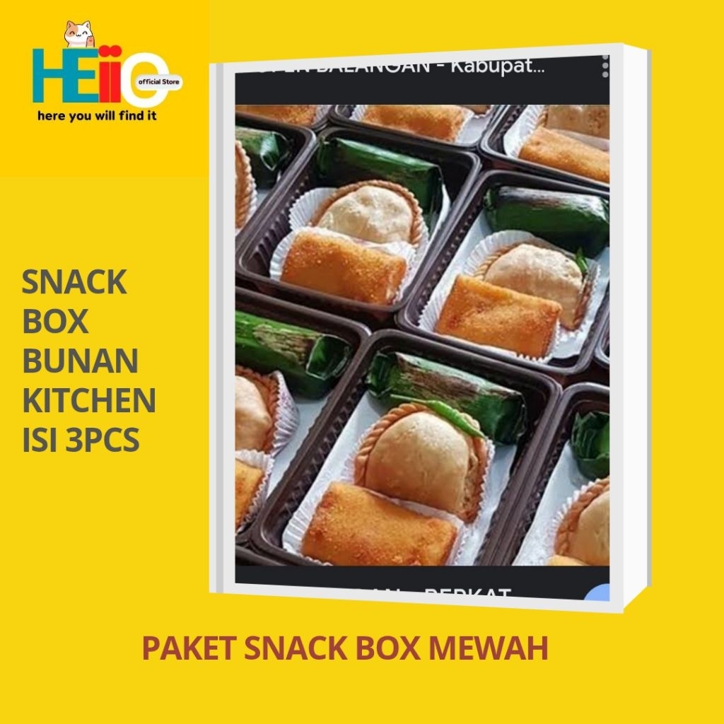 

PAKET SNACK BOX MURAH, ENAK, DAN MEWAH