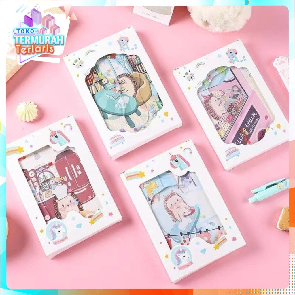 

TTT Notebook Glitter Motif Kartun Buku Tulis Anak Glitter Karakter Buku Diary Kreatif Untuk Anak Anak