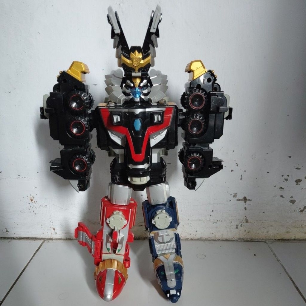 Power Rangers Mega Force DX Gosei Ground Megazord Figure Goseiger Bandai (Japan Version)