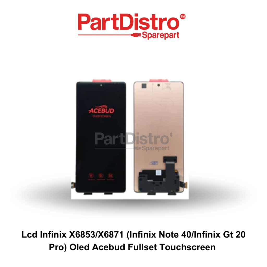 Lcd Infinix X6853/X6871 (Infinix Note 40/Infinix Gt 20 Pro) Oled Acebud Fullset Touchscreen
