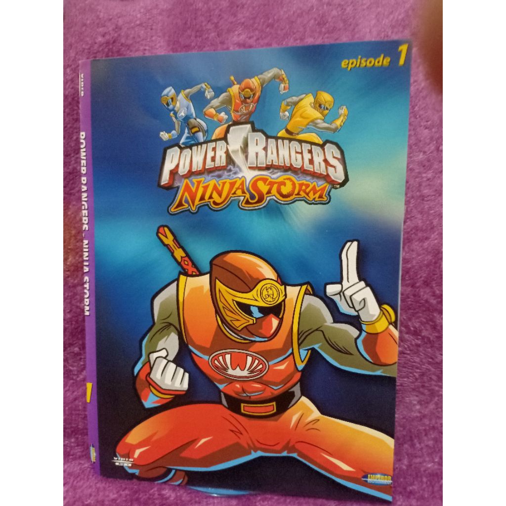 VCD ANAK POWER RANGERS NINJA STORM EPISODE 1