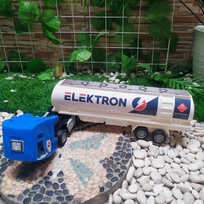 READY STOK Mainan mobil kontainer truk tangki anak jumbo