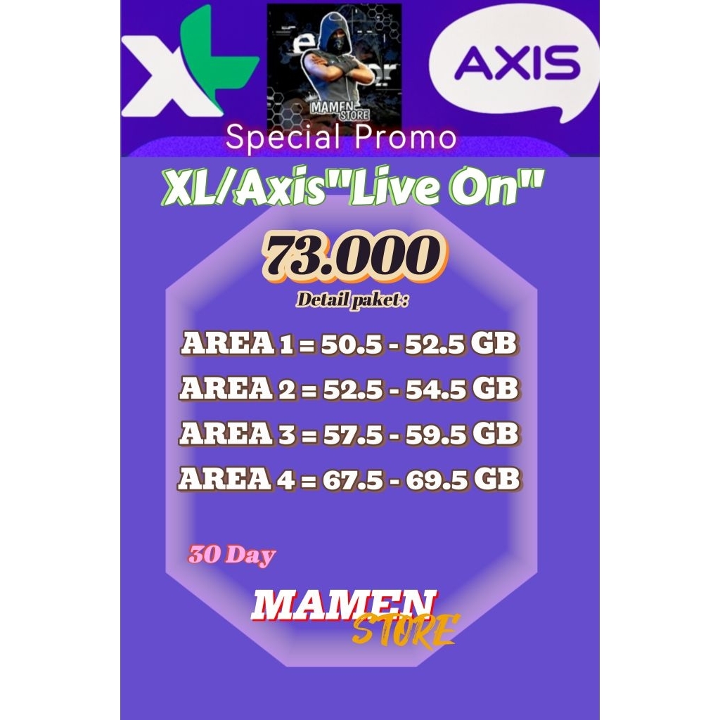 Kuota XL Murah Bulanan – Paket Data XL Internet Cepat