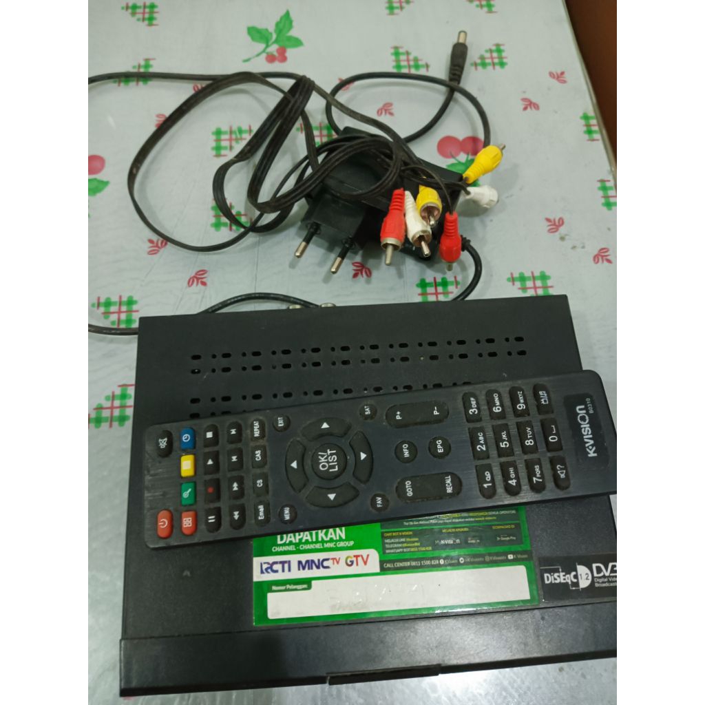 receiver kvision bekas normal