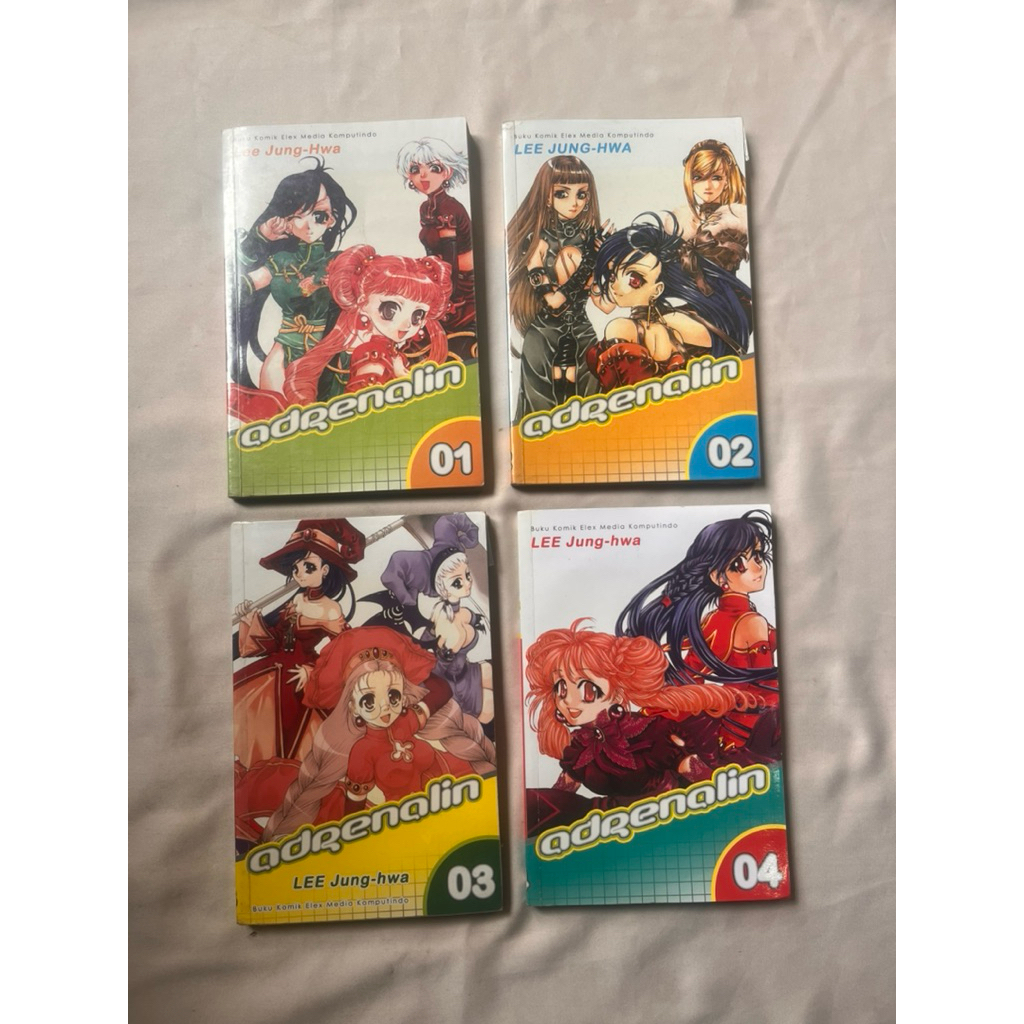 Komik Remaja Adrenalin Set Vol 1-4 Tamat