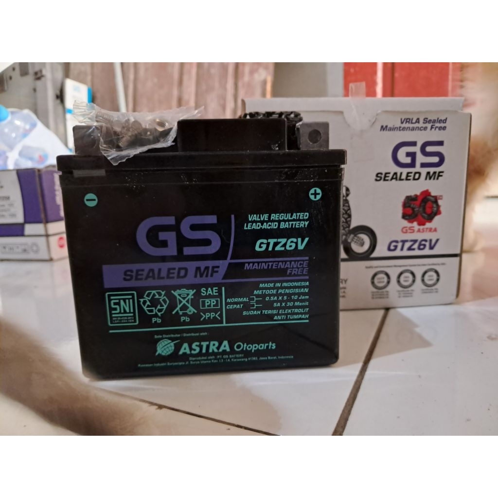 AKI MOTOR BEAT VARIO GS GTZ6V