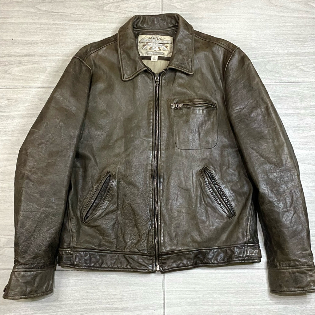 Banana republic leather jacket