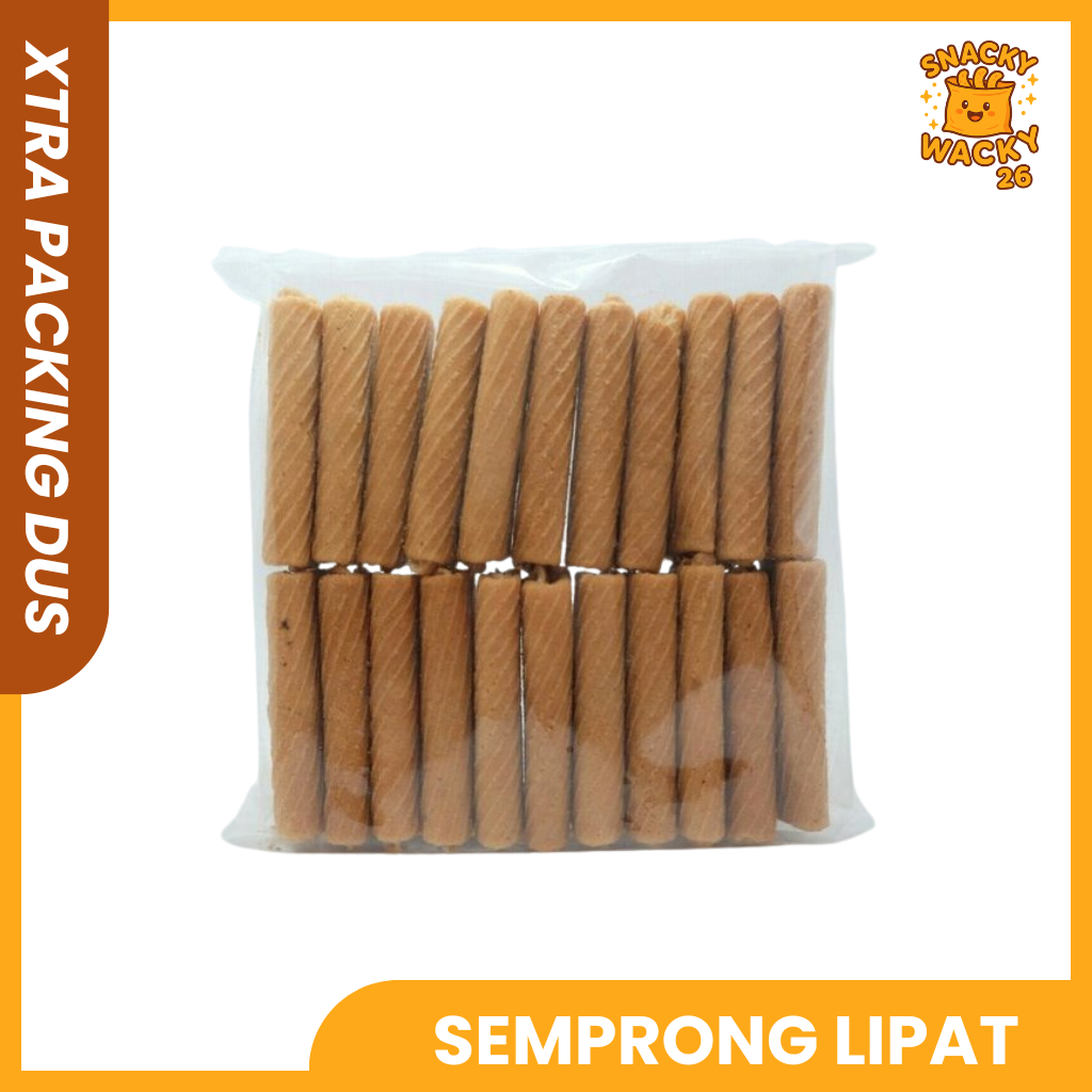 Kue Semprong Wijen Semprong Lipat Cemilan Jadul Terlaris Enak Kiloan