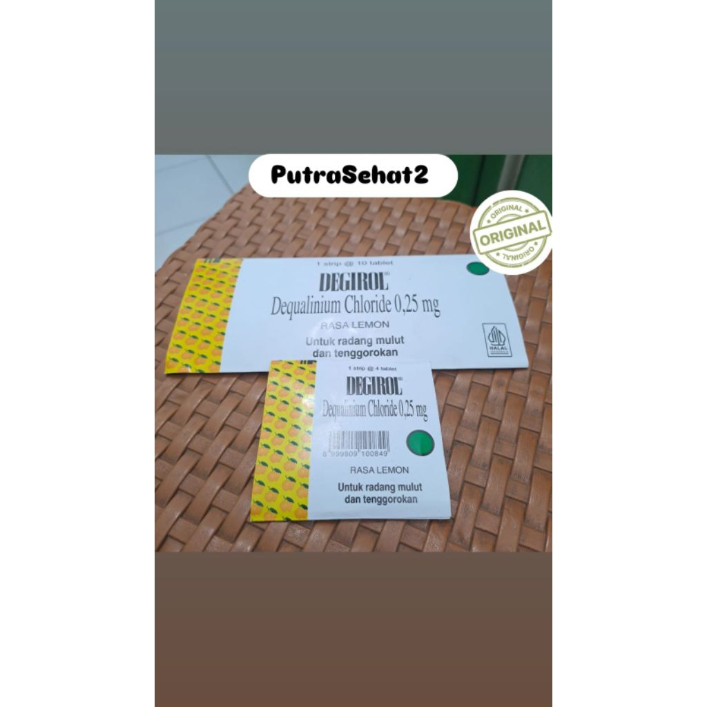 DEGIROL TABLET HISAP