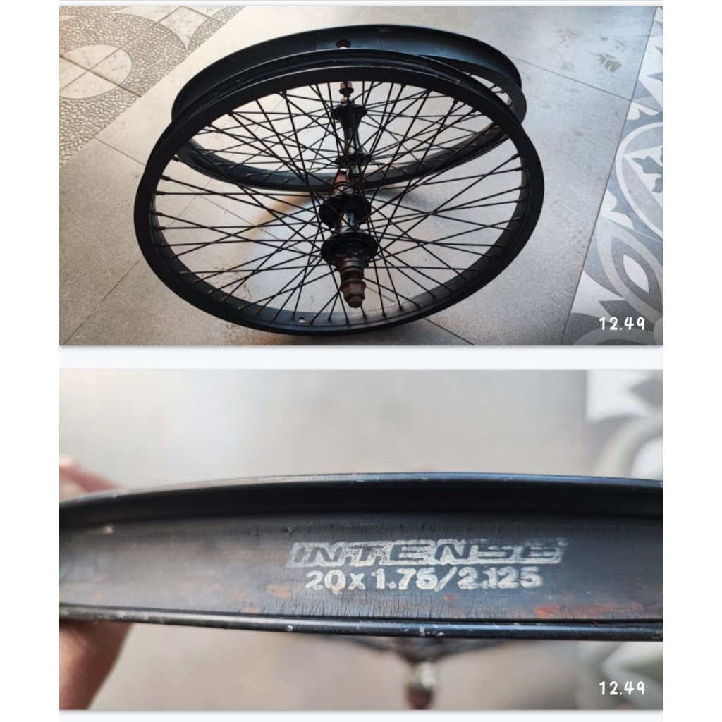 WHEELSET SEPEDA BMX ring 20