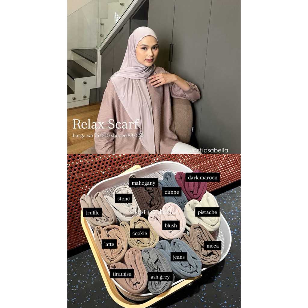 ARA RELAX SCARF (HIJAB KERUPUK)