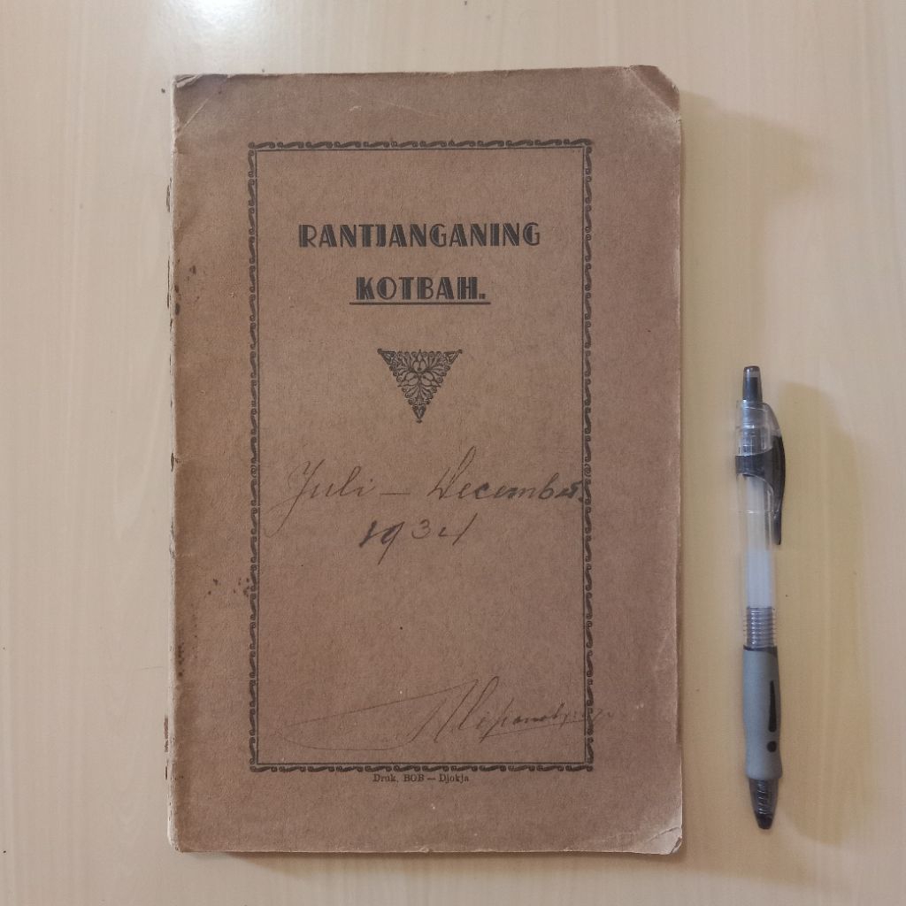 RANTJANGANING KOTBAH - Buku Lawas Ejaan Oe - Buku Agama Kristen - Bekas Murah Original - B1