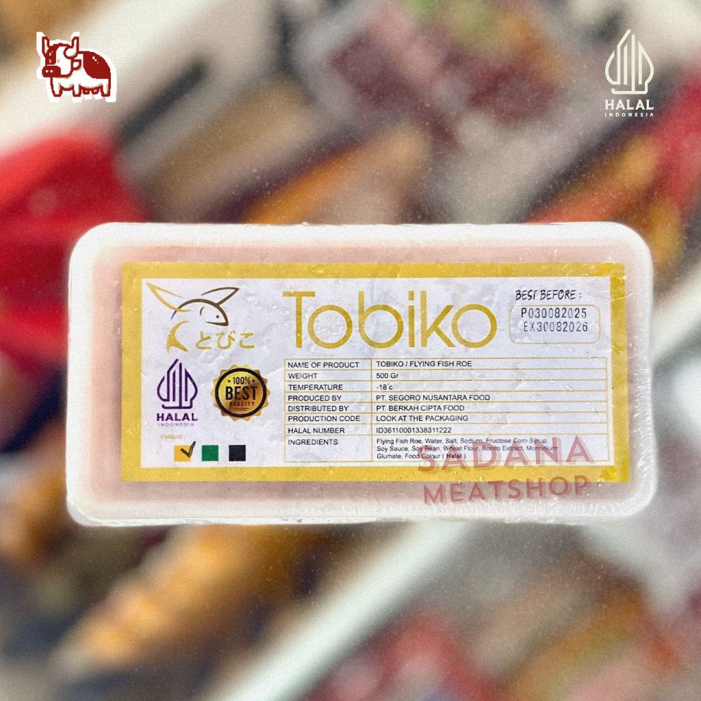 Orange Tobiko Flying Fish Roe 500gr