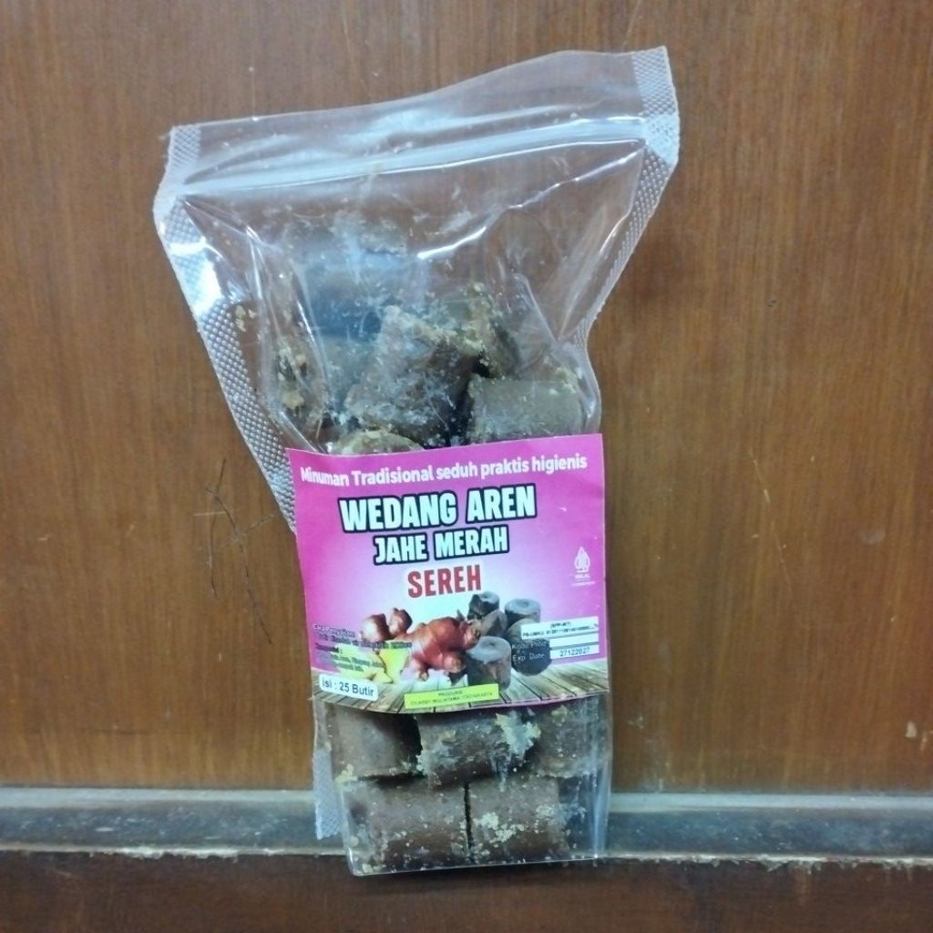 

Minuman/Wedang Aren Jahe Merah Sereh