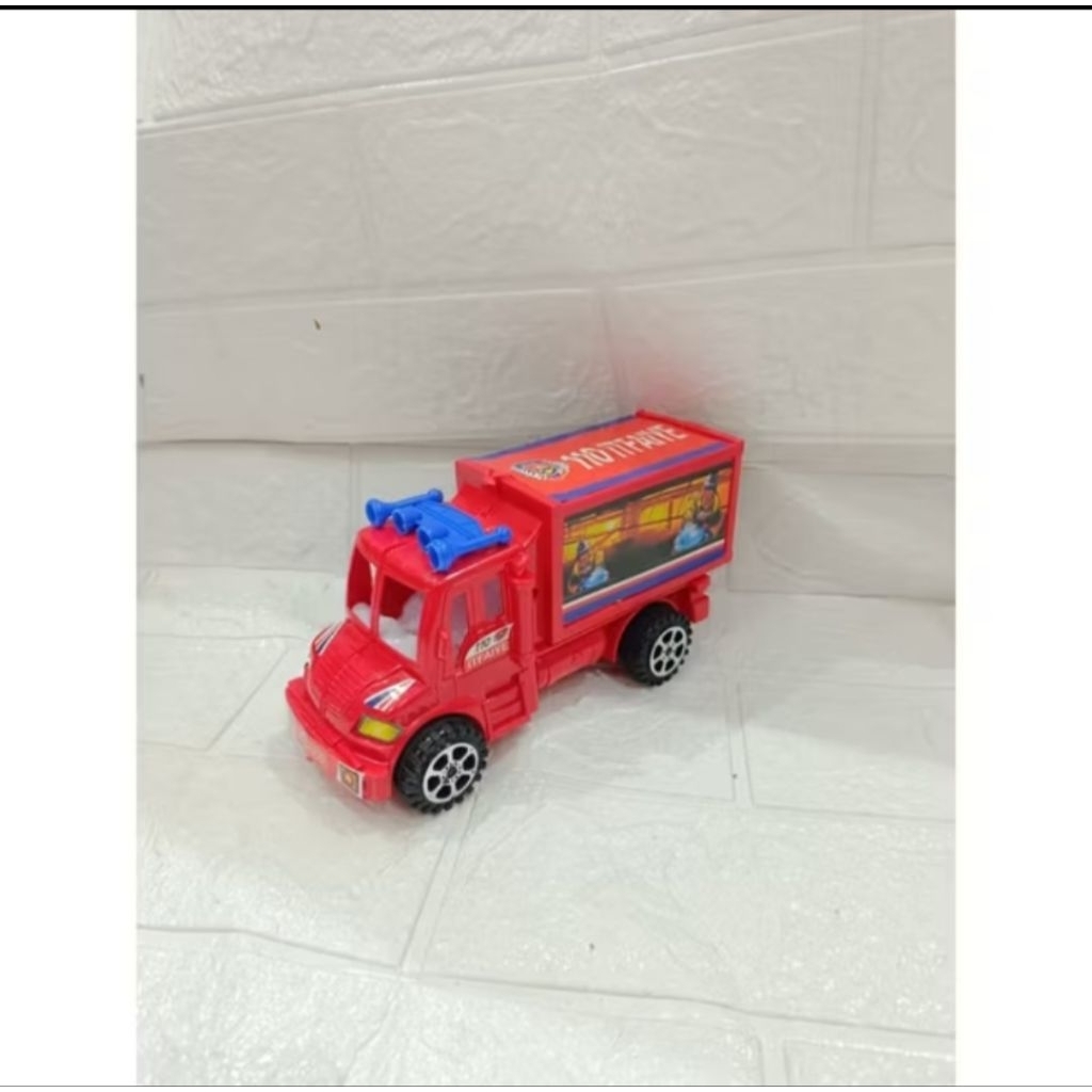 mainan anak mobil box polisi / mainan anak truck