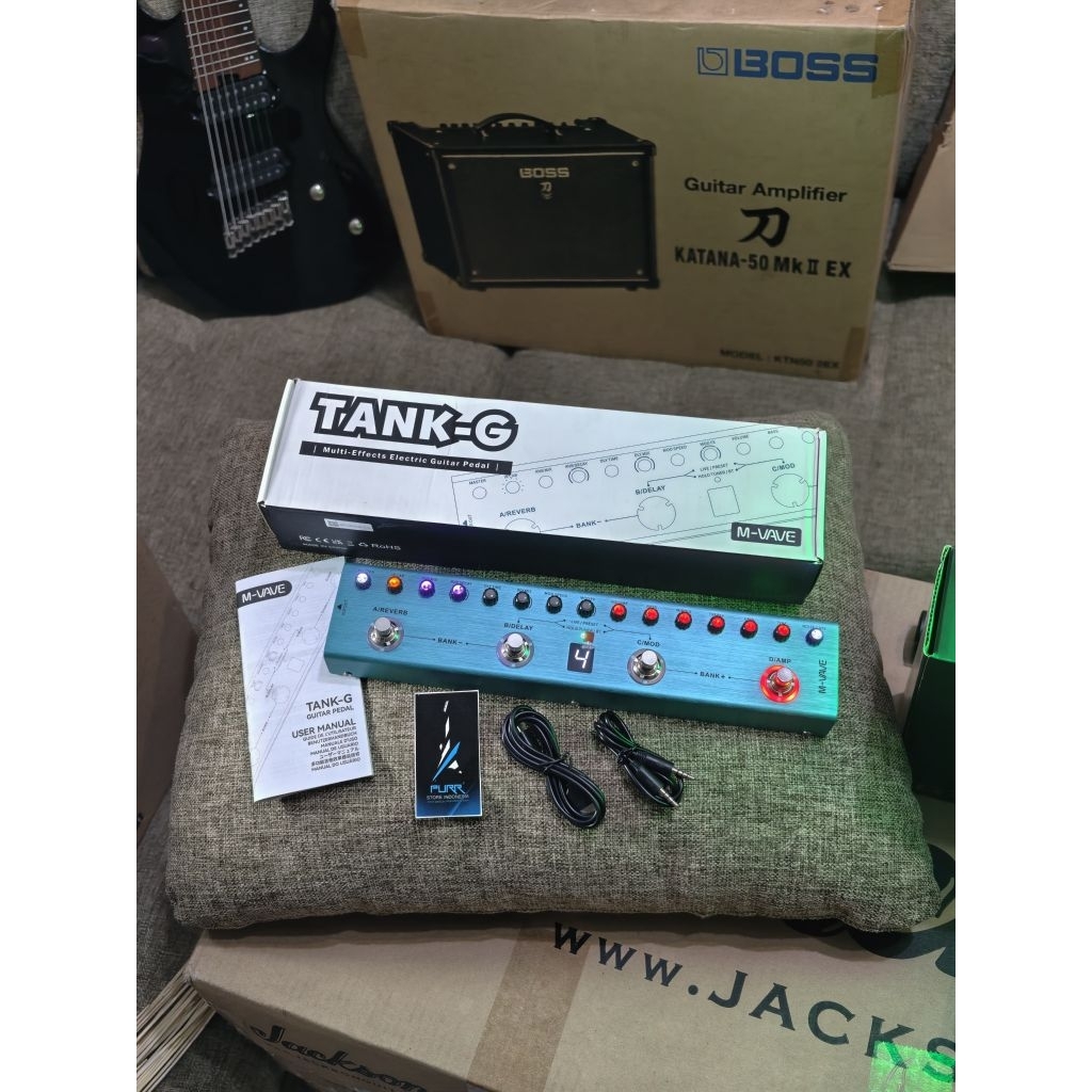 EFEK GITAR M-VAVE TANK-G - 100% ORIGINAL