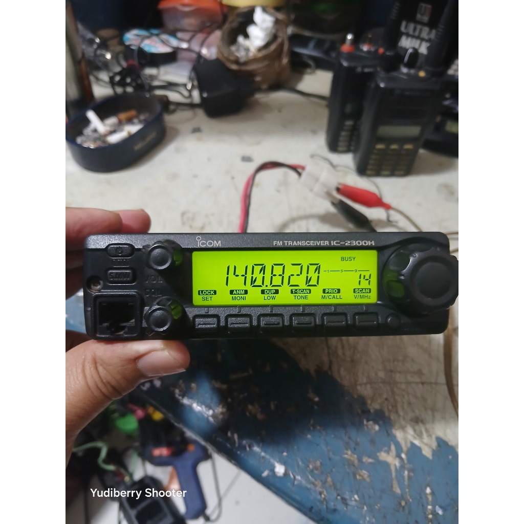 RADIO DUA ARAH RIG ICOM IC2300 ORI VHF ICOM-2300H ASLI POWER 60W TX MADE IN JAPAN  ICOM IC-2300 H