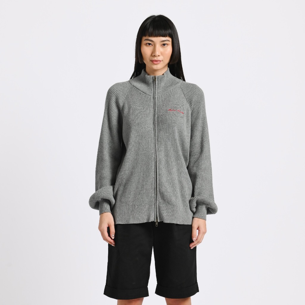 Oxford Society Canary Knit Grey