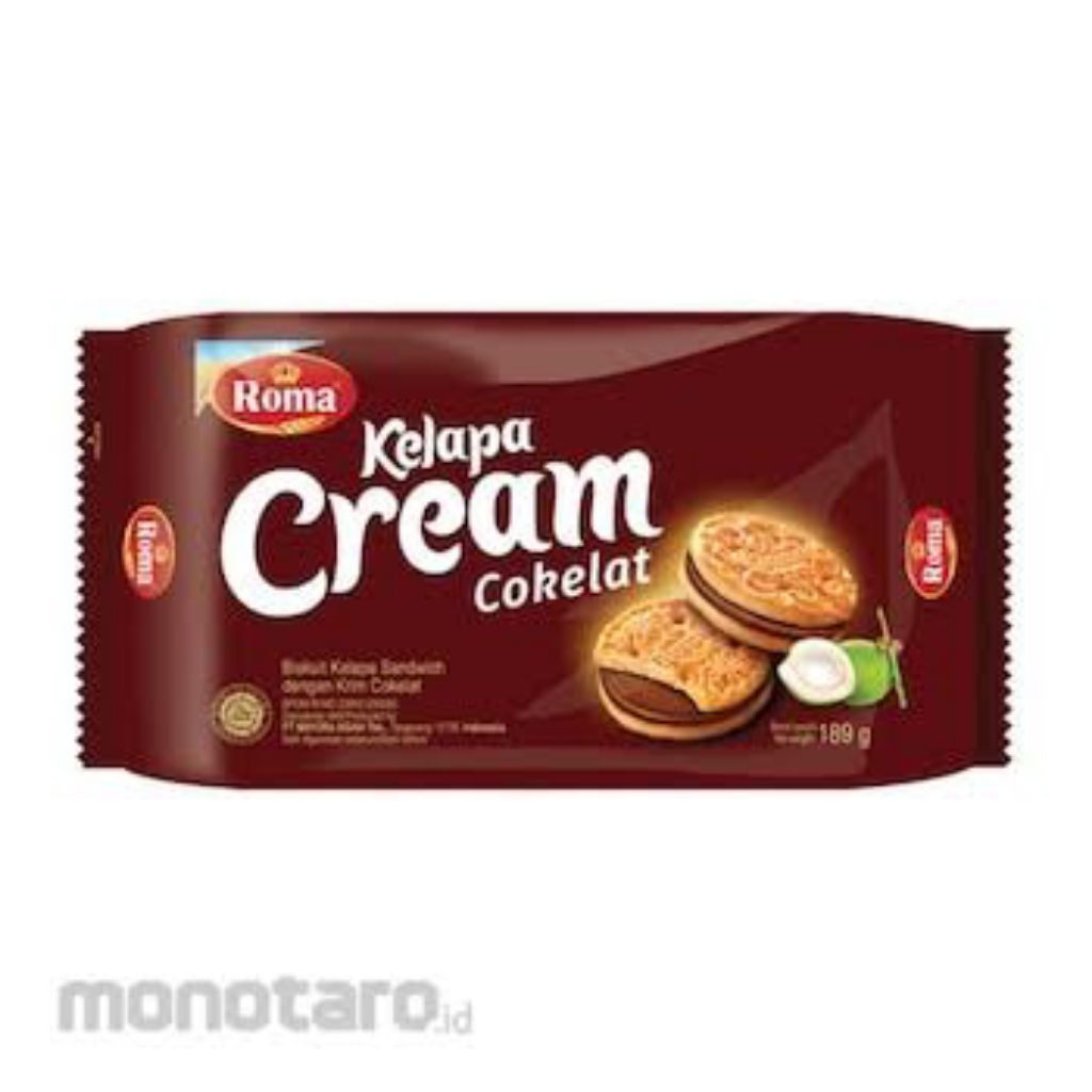 

Roma kelapa coklat