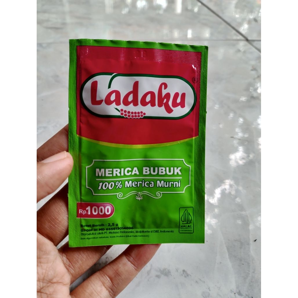 

Ladaku merica bubuk kemasan renteng