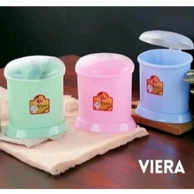 Tempat Sendok Tutup Viera