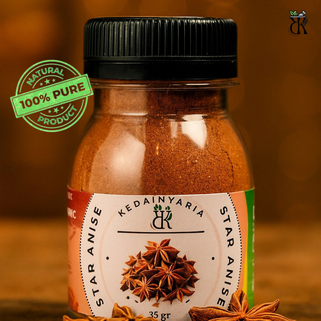 

- Premium Bumbu Bubuk BUNGA LAWANG ORGANIC ( Star Anise )