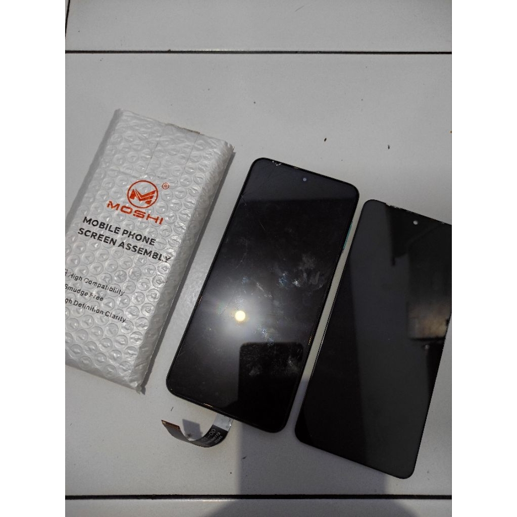 LCD REDMI NOTE 9 PRO XIAOMI KONDISI RETAK