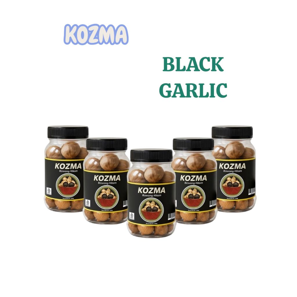 

MS KOZMA Black Garlic Premium Herbal Bawang Putih Tunggal Fermentasi 500ml