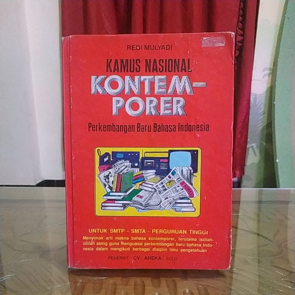 OLD STOCK| KAMUS KONTEMPORER perkembangan baru bahasa Indonesia - Redi Mulyadi
