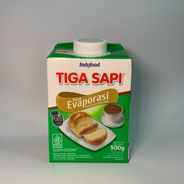 

TIGA SAPI susu Evaporasi 500gr