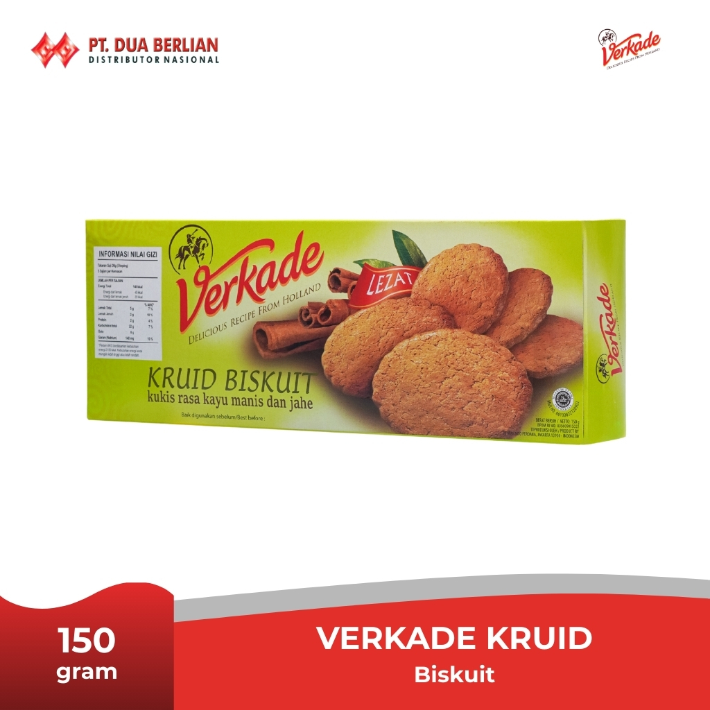 

Biskuit Verkade Kruid (Biskuit Kayu Manis & Jahe)