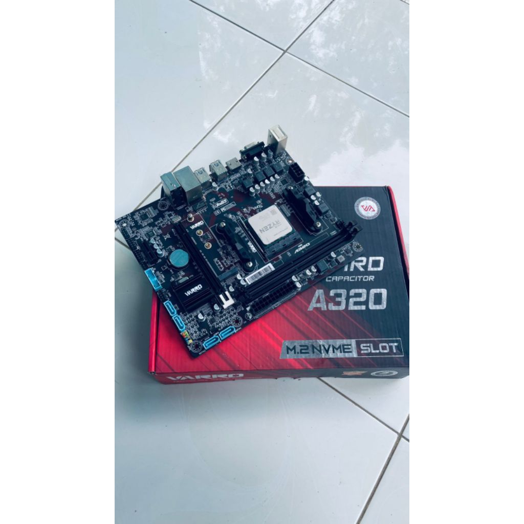 VARRO A320 + RYZEN 5 2400G AM4