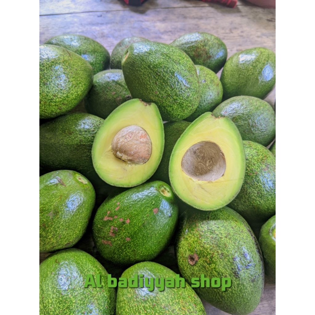 

Alpukat mentega lokal Bandung kualitas bagus 1kg dikirim mentah (barang baru)