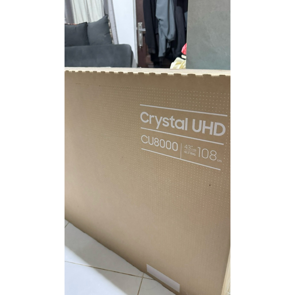 TV Samsung Crystal UHD8000 43” TELEVISI BARU