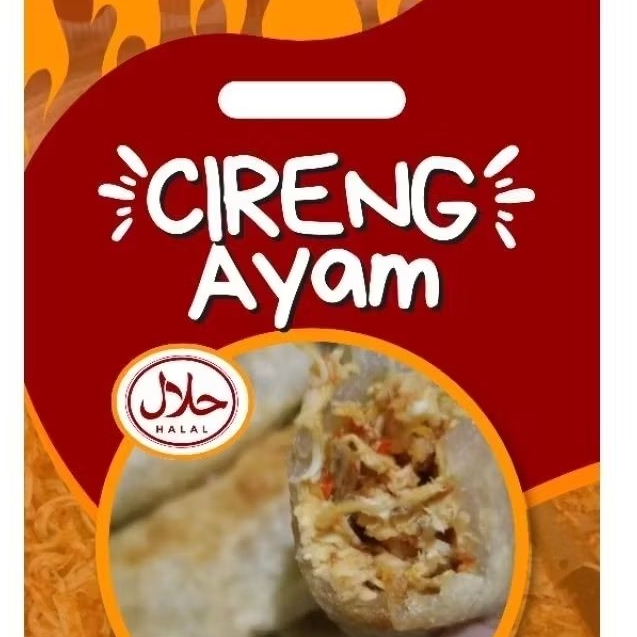

Cireng ayam suwir pedas