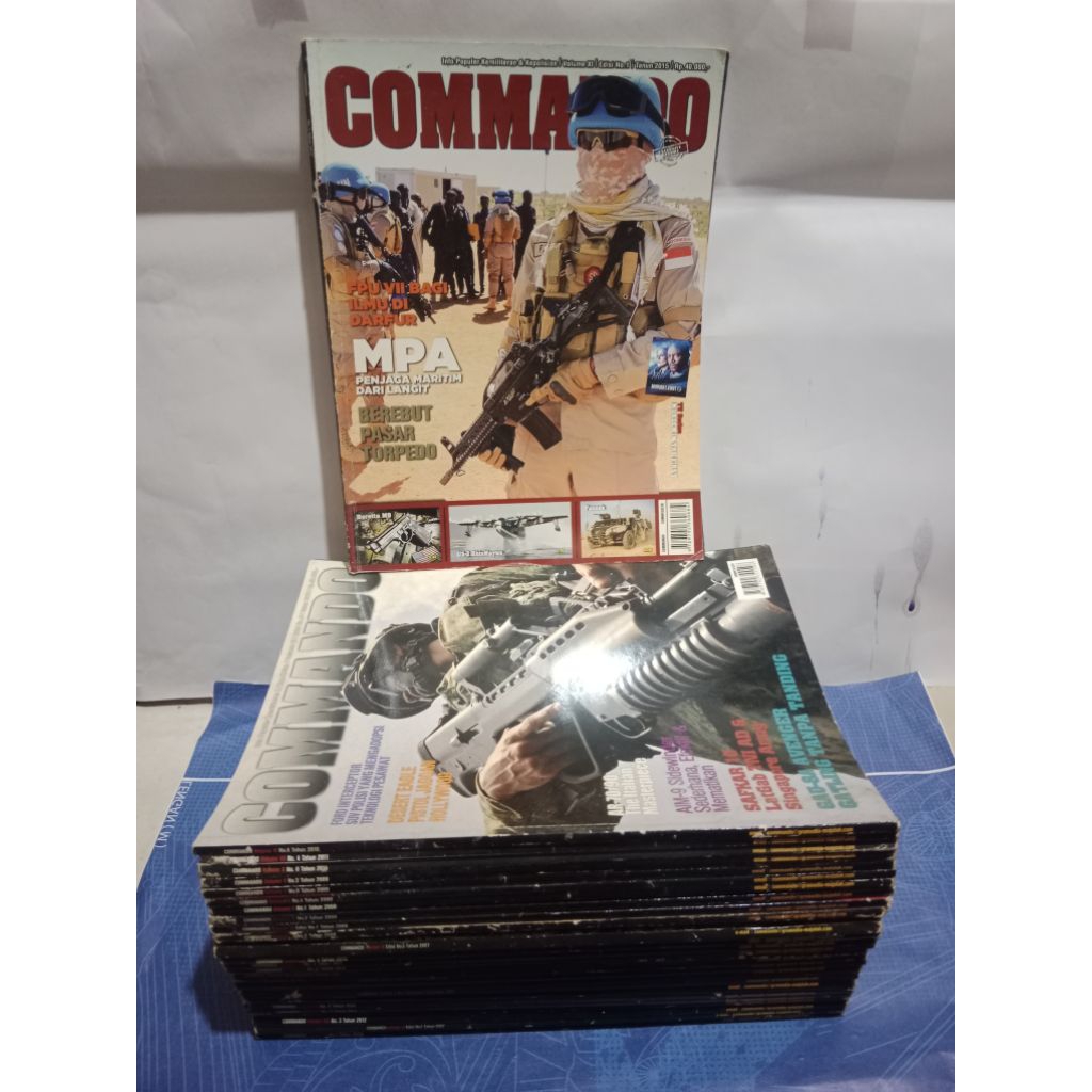 MAJALAH COMMANDO JUAL SATUAN