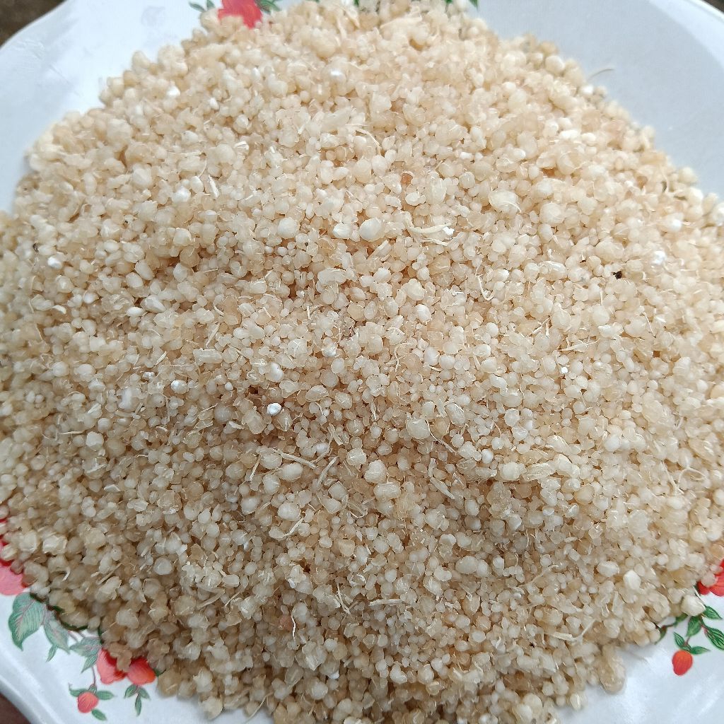 

nasi tiwul kering dari singkong kemasan 1 kg Kualitas Super Pulen