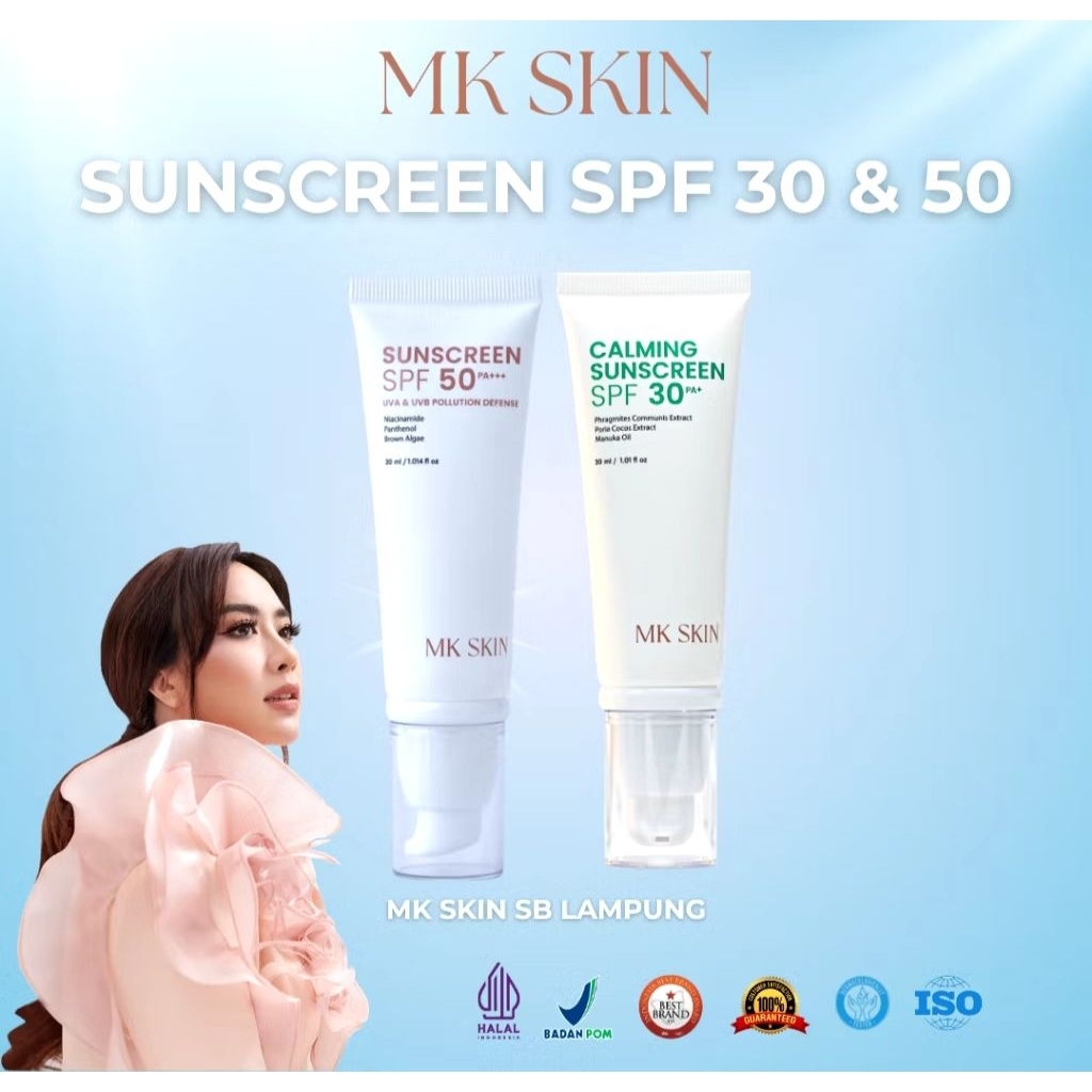 (READY) MK SKIN - SUNSCREEN SPF 50 & SUNSCREEN SPF 30/SUNSCREEN MK SKIN/SUNSCREEN/SUNSCREEN SPF 30/S