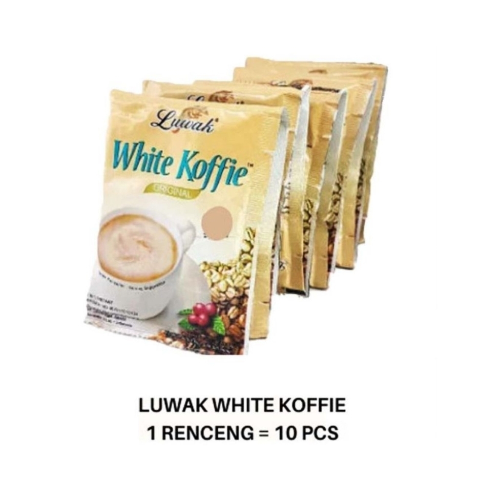 

Luwak White Koffe Original Renceng Isi 10 Sachet 20g Luak White Koffe