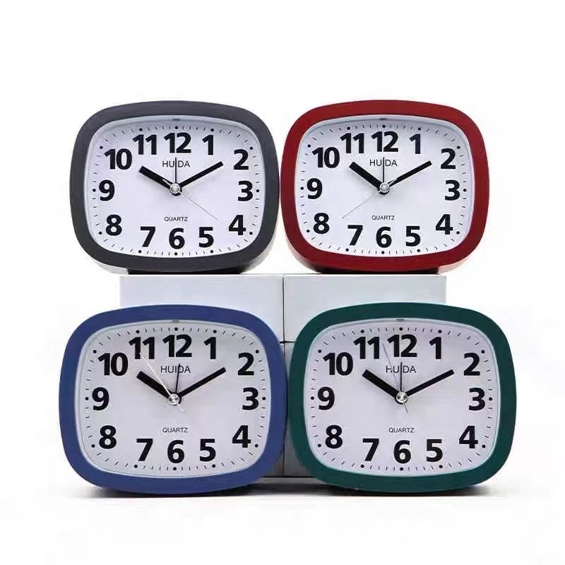 Jam Weker Alarm Aesthetic Warna Jam Meja Alarm 8342A Digitime Mart