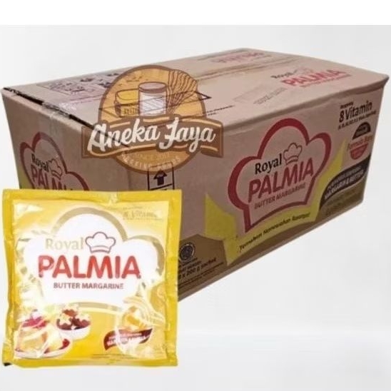 

ROYAL PALMIA BUTTER MARGARIN 200 GR 1 KARTON (60x200 gr)