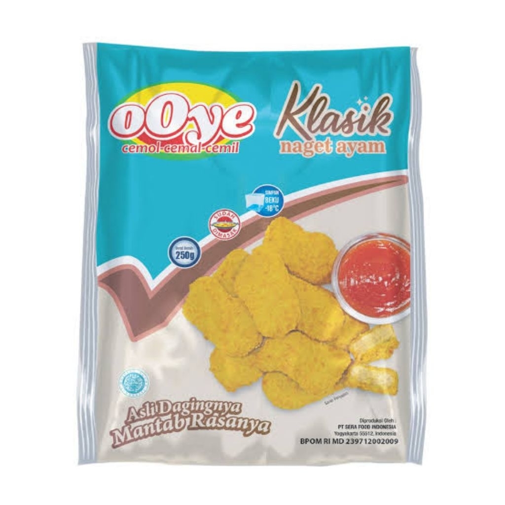 Nugget Ayam Ooye 250gr | Ooye Nugget Ayam |  Nugget Ayam