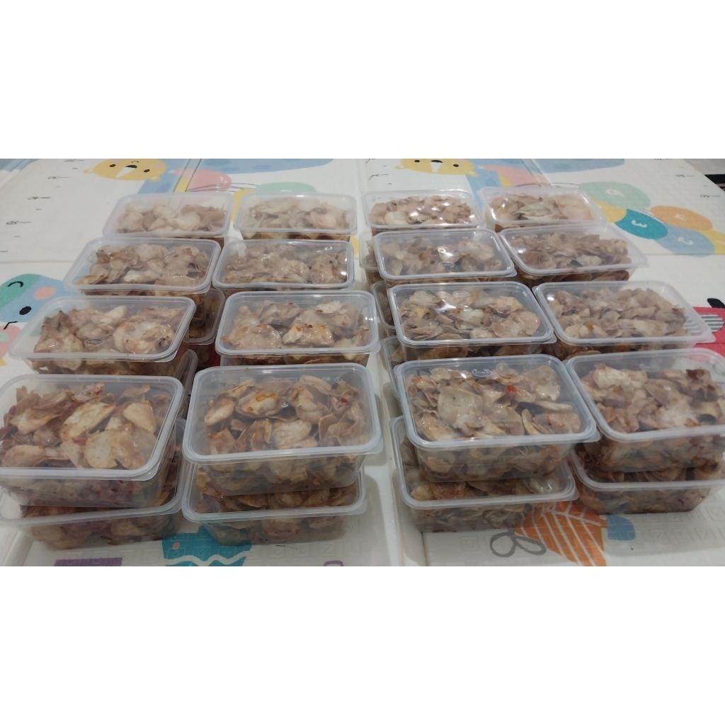 

kering kimpul /keripik talas pedas/keripik talas gurih/keripik