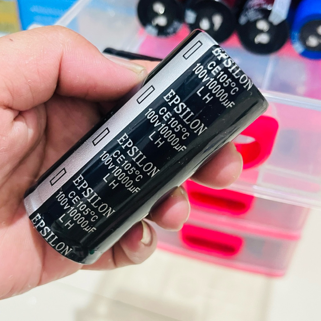 ELKO ELCO EPSILON 10000uf 100v LH EPSILON 10000uf 100v ORI