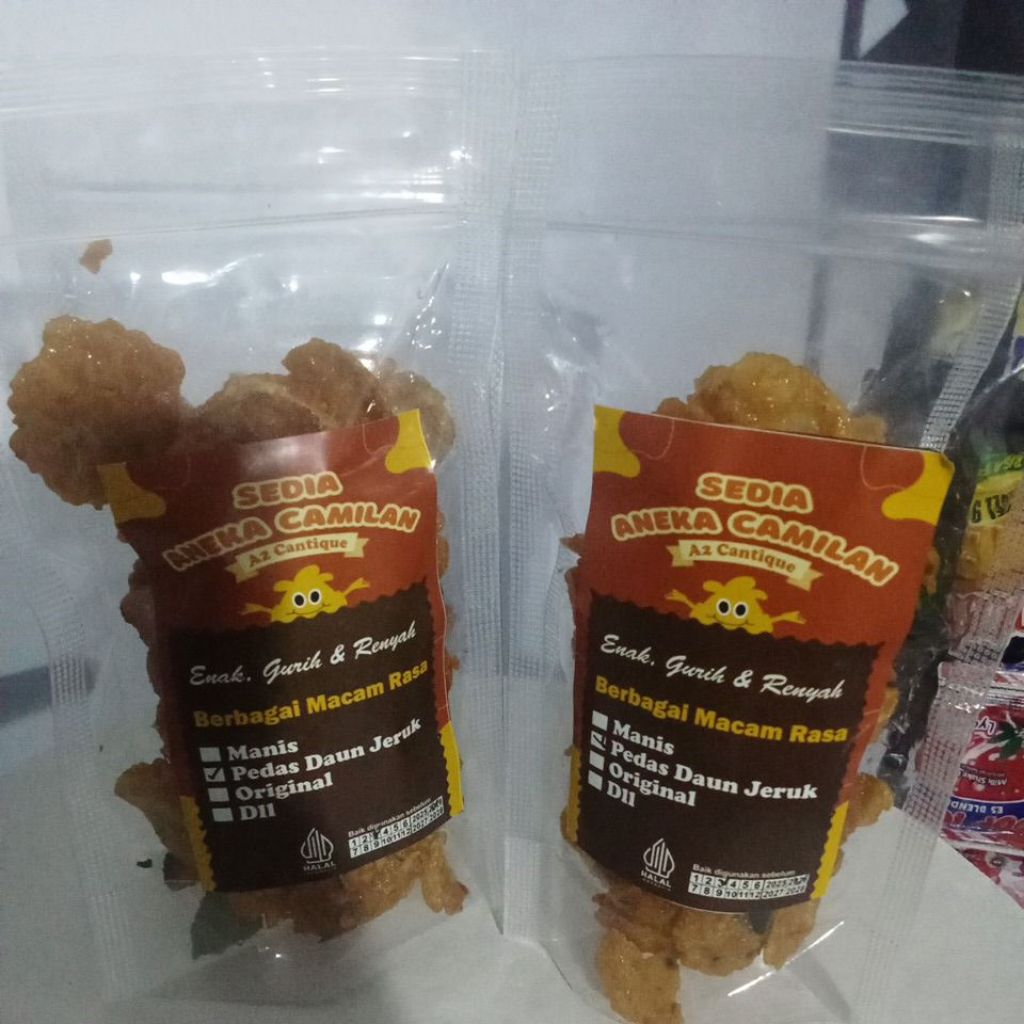 

emping melinjo pedas manis