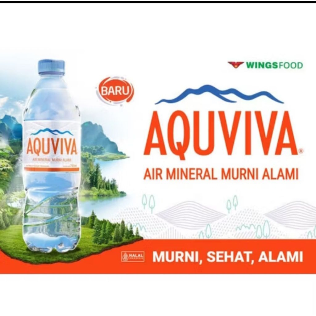 Aquviva 700ml / Air mineral aquviva 700 ml